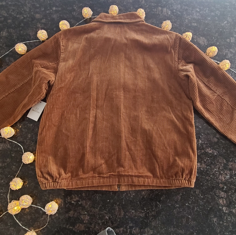 Brixton Utopia Jacket, Unisex Medium, Color Lion - Picture 10 of 11